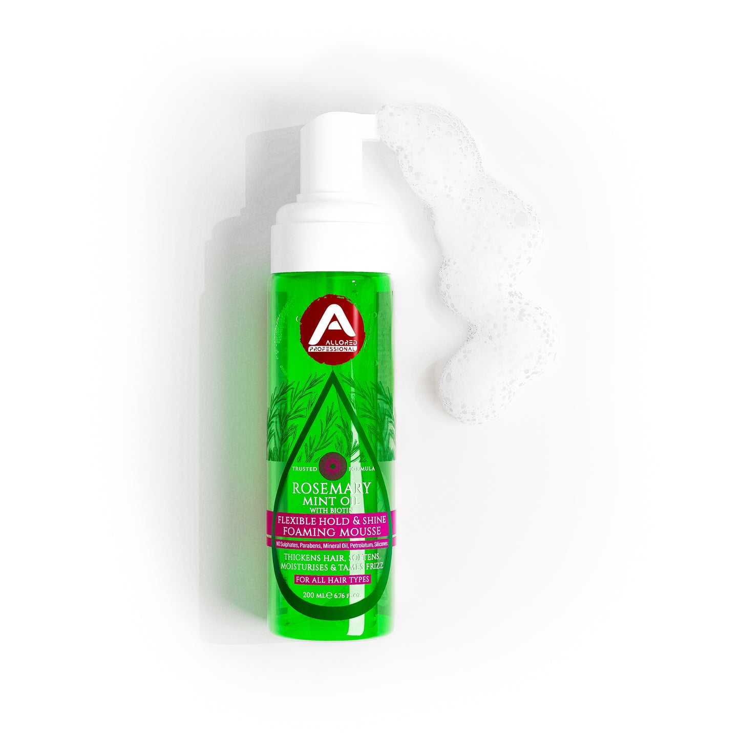 Rosemary Mint Oil Foaming Mousse 200ml
