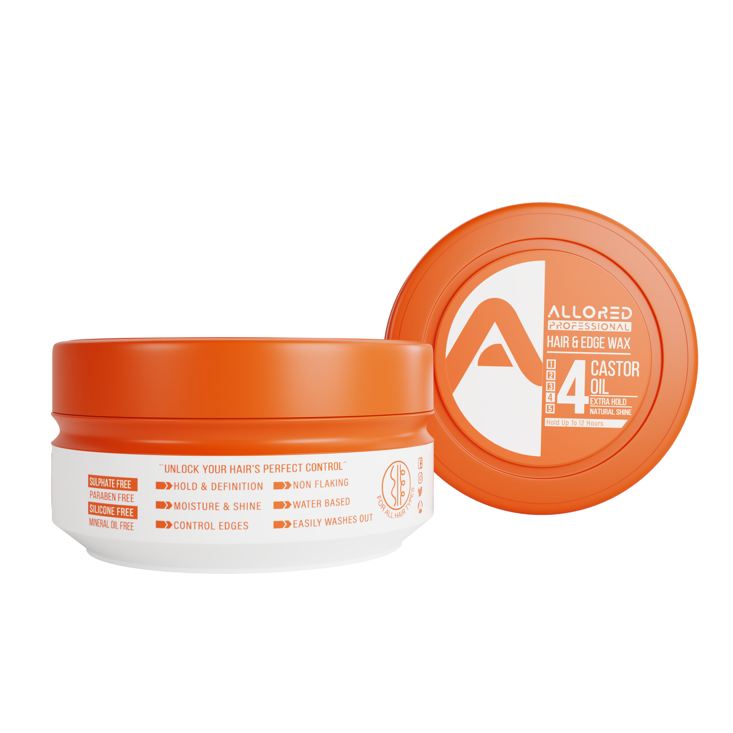 Castor Oil Hair & Edge Wax 150ml