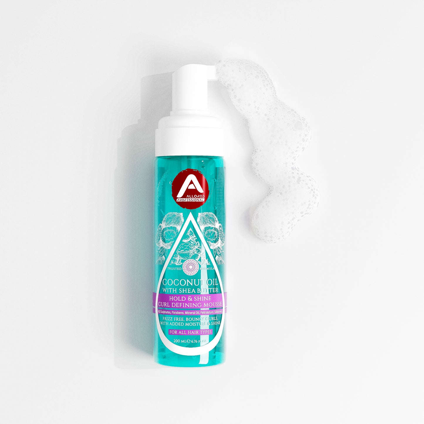 Coconut Oil W/ Shea Butter Curl Defining Mousse 200ml