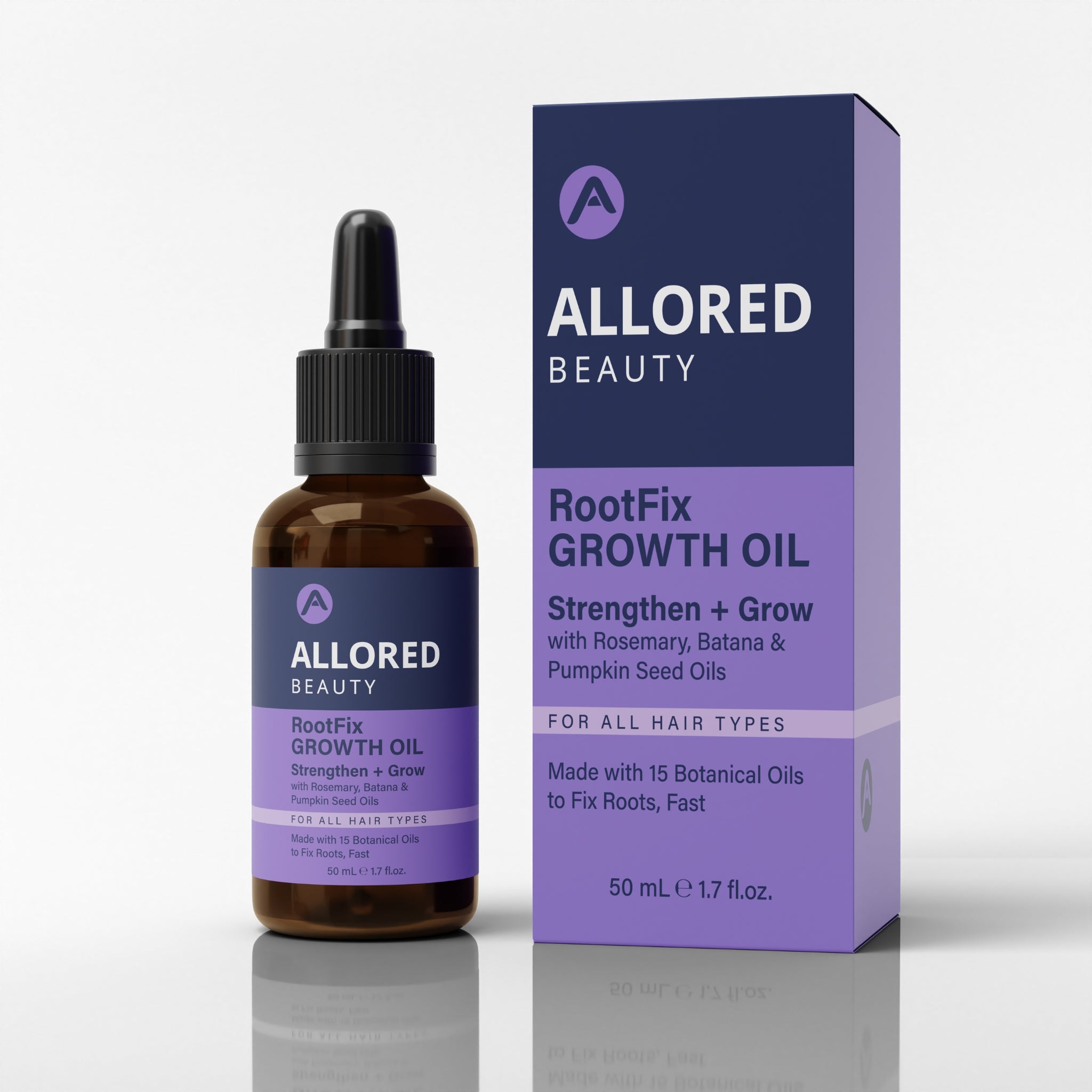 RootFix Growth Oil with Batana & Rosemary - 15 Botanical Oils 50ml