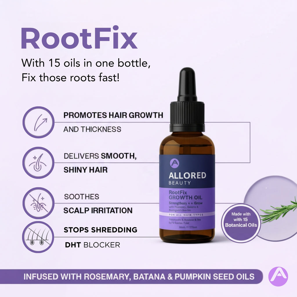 RootFix Growth Oil with Batana & Rosemary - 15 Botanical Oils 50ml