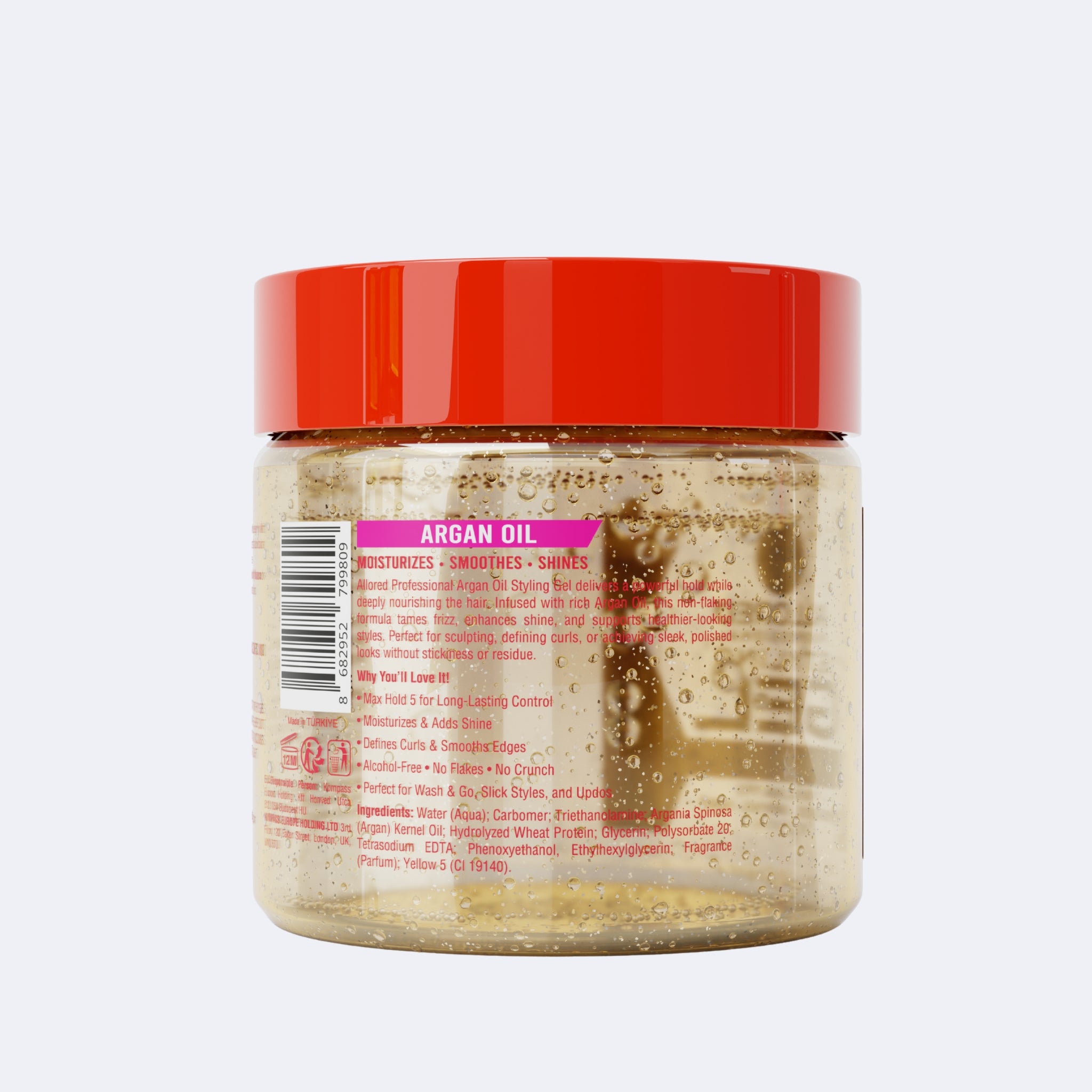 Styling Gel with Argan Oil Max Hold 473ml