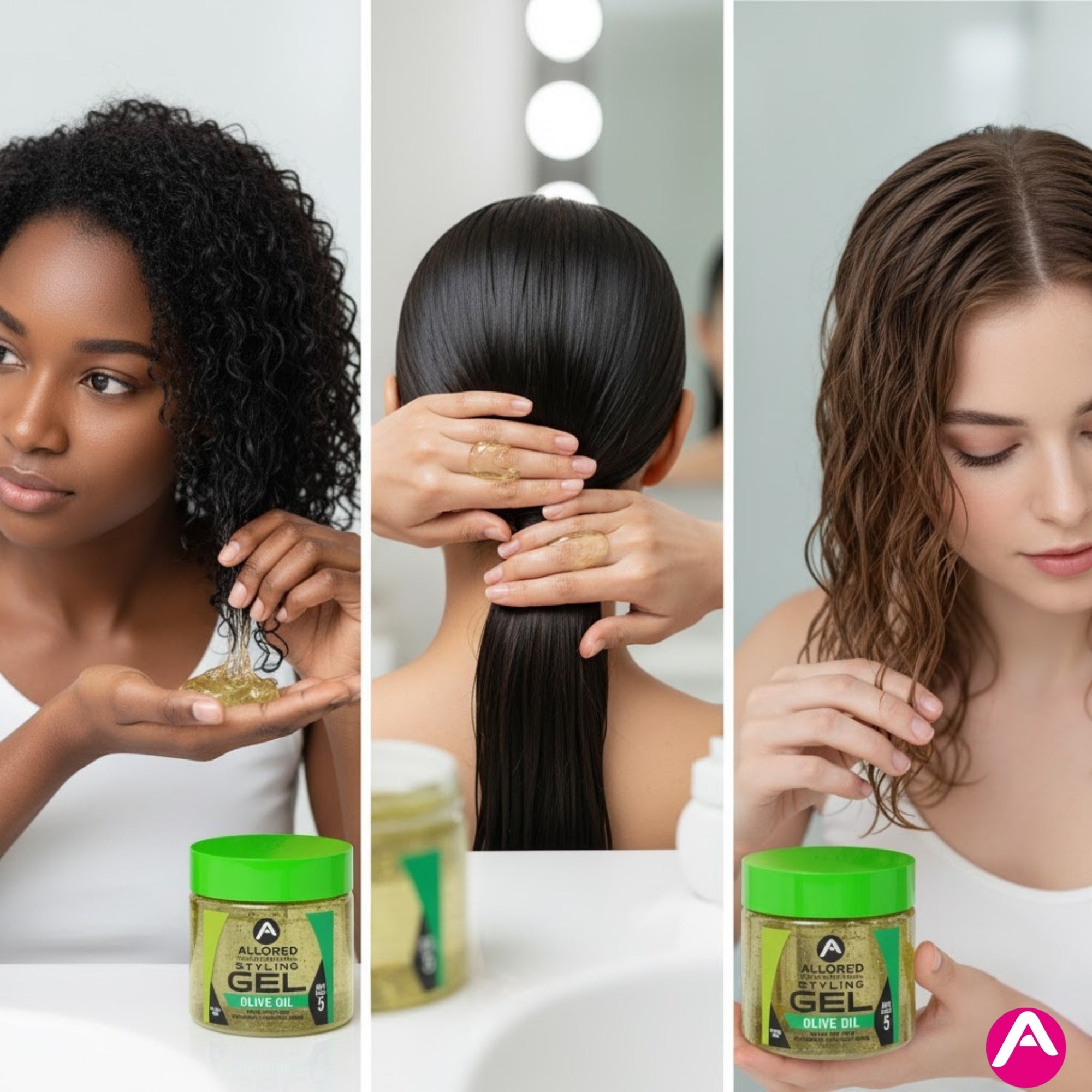 Styling Gel with Olive Oil Max Hold 473ml