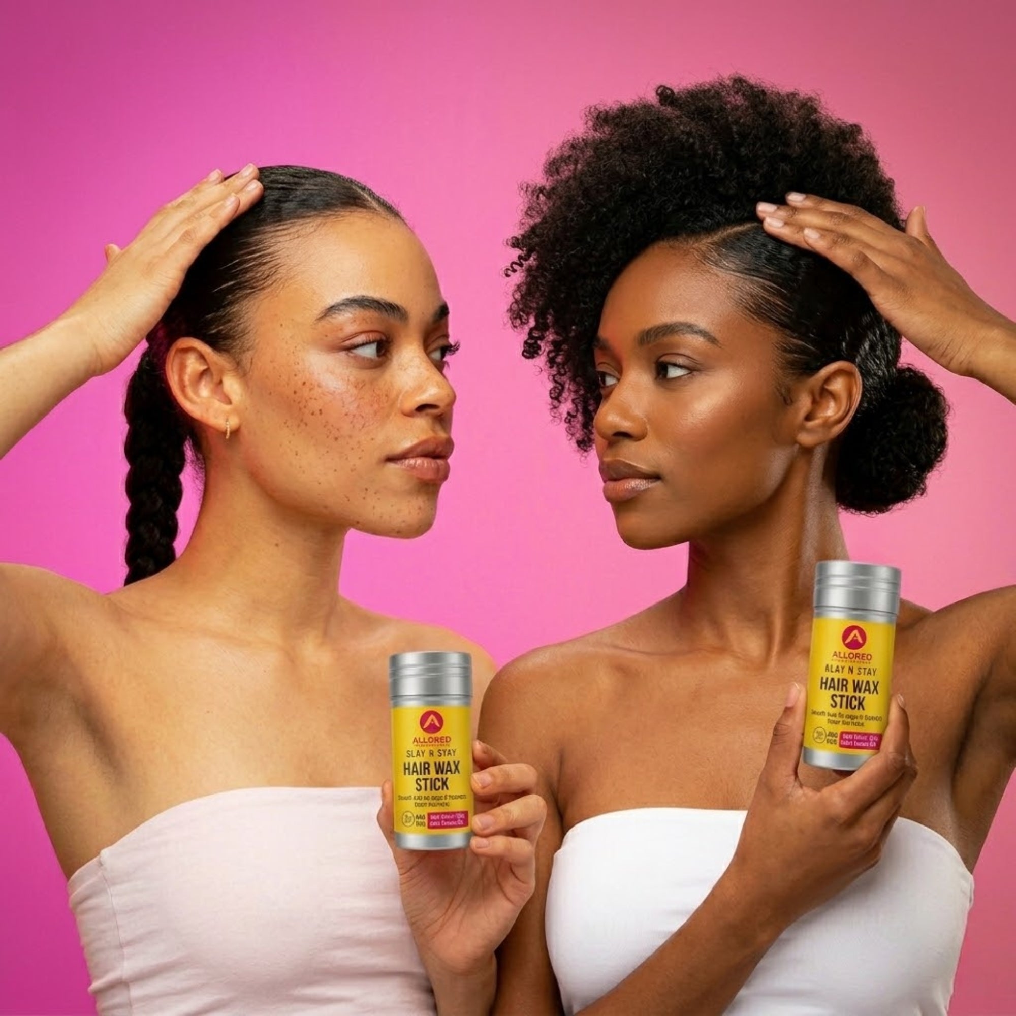 SLAY N STAY Hair Wax Stick 75g with Biotin Olive Oil & Vitamin B5