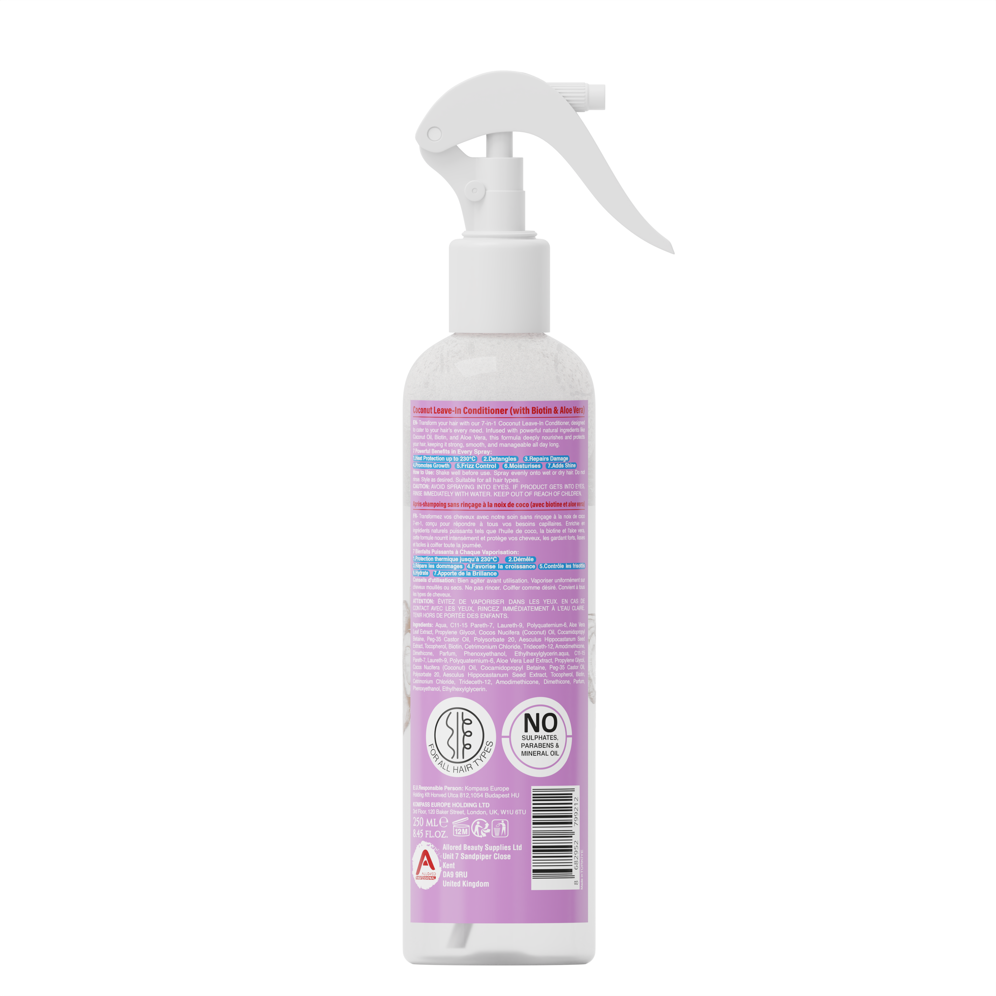 Coconut 7 in 1 Leave In Conditioner 250ml