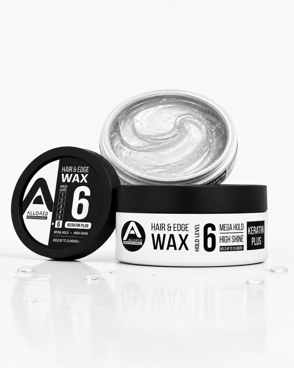Keratin Plus Hair & Edge Wax 150ml NEW JAR