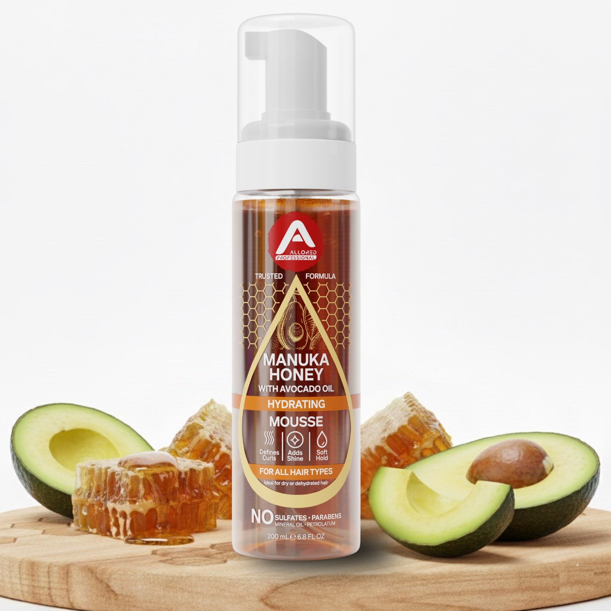 Manuka Honey w/Avocado Oil Foaming Mousse 200ml