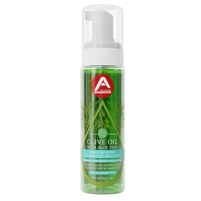 Olive Oil w/ Aloe Vera Foaming Mousse 200ml